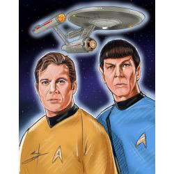 Captain Kirk & Mr. Spock