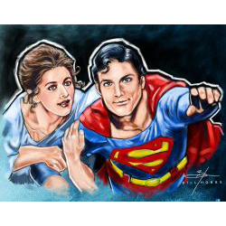 Superman and Lois Lane<br>(Christopher Reeve and Margot Kidder)